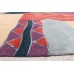 RST16 Gorgeous Wool & Silk Contemporary Tibetan Area Rug 9' x 12' Handmade in Nepal